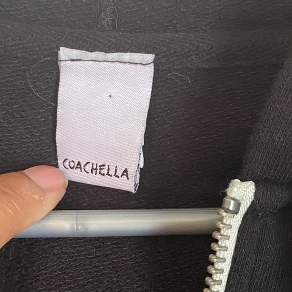 Coachella Jacket Hoodie Size M - Picture 4 of 10